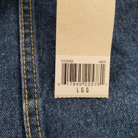 Levi’s Women's Jean Jacket Red Tab Trucker  912058-M8X  Size  WM -BL - Picture 8 of 8